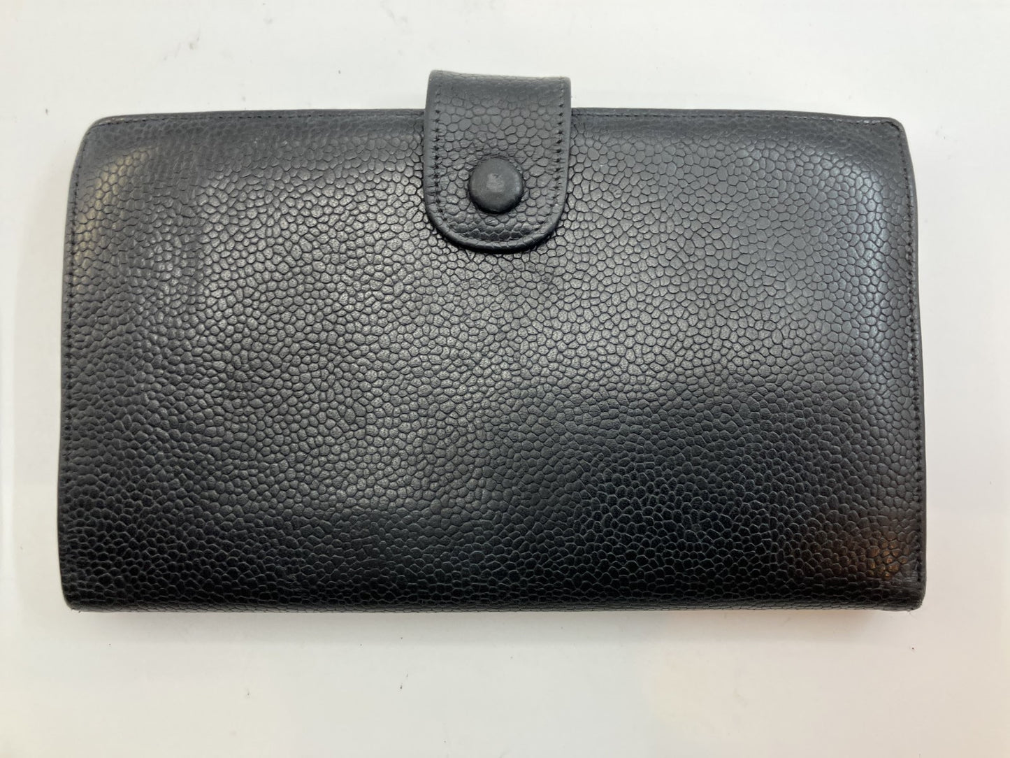 Chanel Caviar Skin Purse COCO Mark Black No. 4 4456605 Seal Included