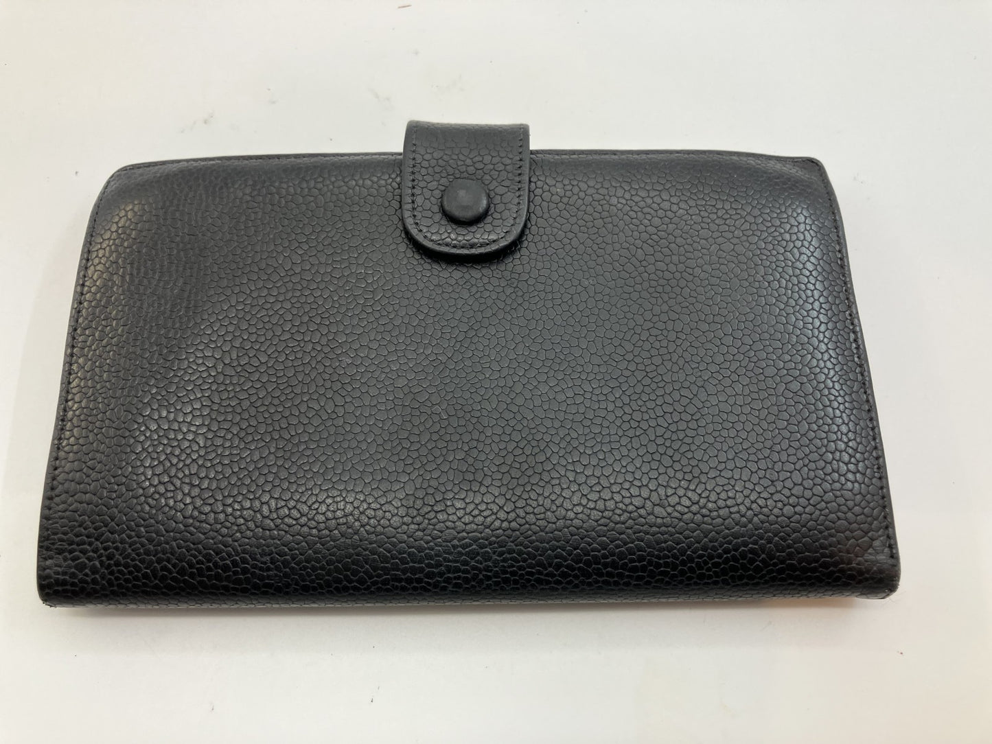 Chanel Caviar Skin Purse COCO Mark Black No. 4 4456605 Seal Included