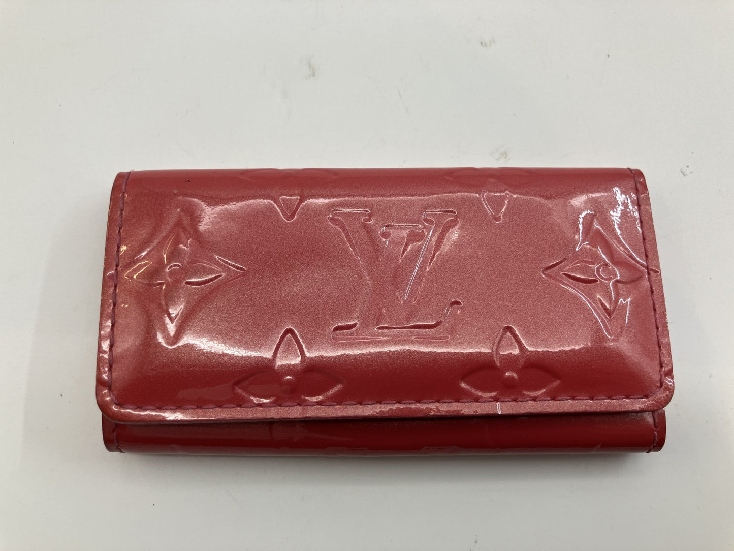 Louis Vuitton Monogram Vernis Multiclﾃｩs 4 Pomme d'Amour Key Case (4 Hooks) M91976 -