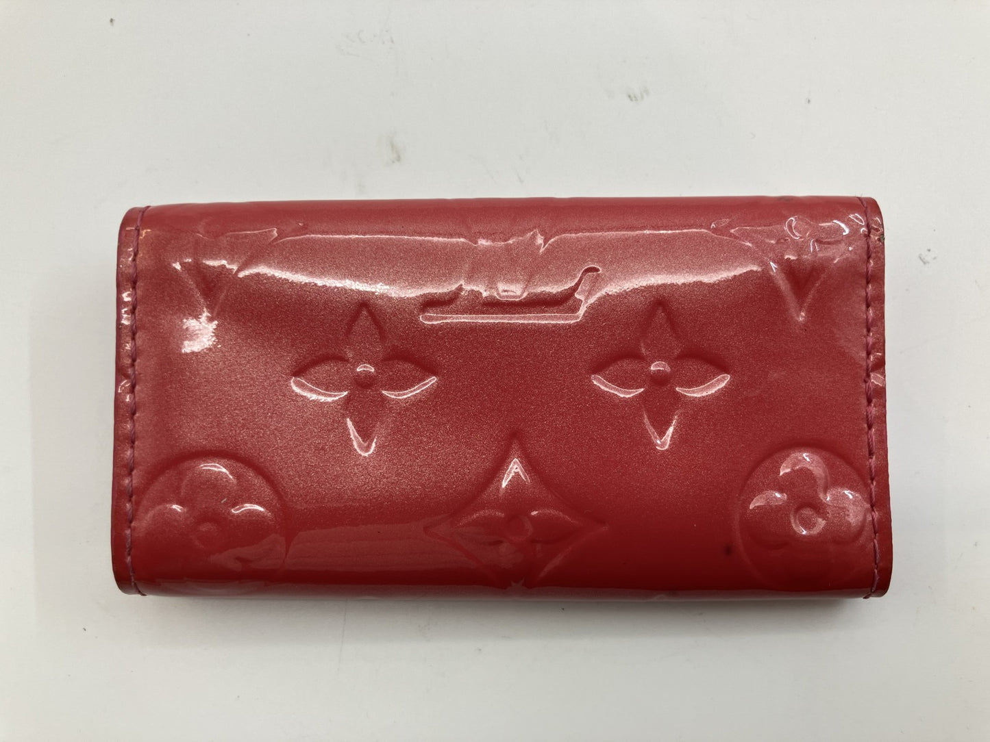 Louis Vuitton Monogram Vernis Multiclﾃｩs 4 Pomme d'Amour Key Case (4 Hooks) M91976 -