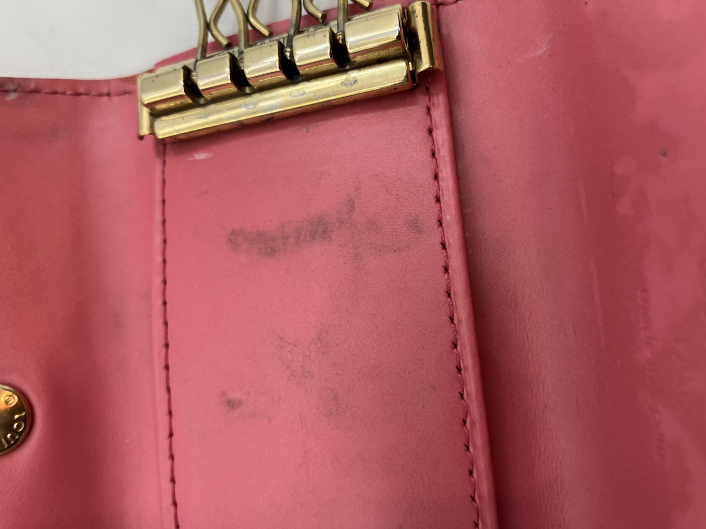 Louis Vuitton Monogram Vernis Multiclﾃｩs 4 Pomme d'Amour Key Case (4 Hooks) M91976 -