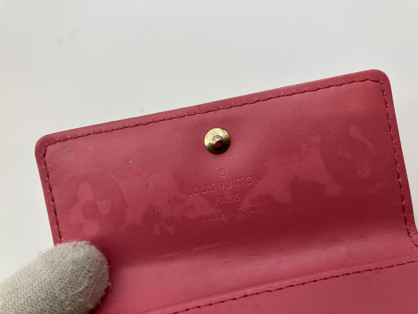 Louis Vuitton Monogram Vernis Multiclﾃｩs 4 Pomme d'Amour Key Case (4 Hooks) M91976 -