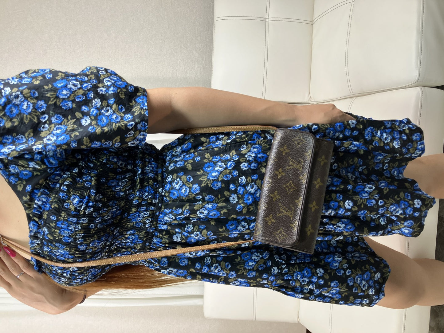 Louis Vuitton Pochette Twin PM M51854 Monogram Shoulder Bag RA1212 Brown