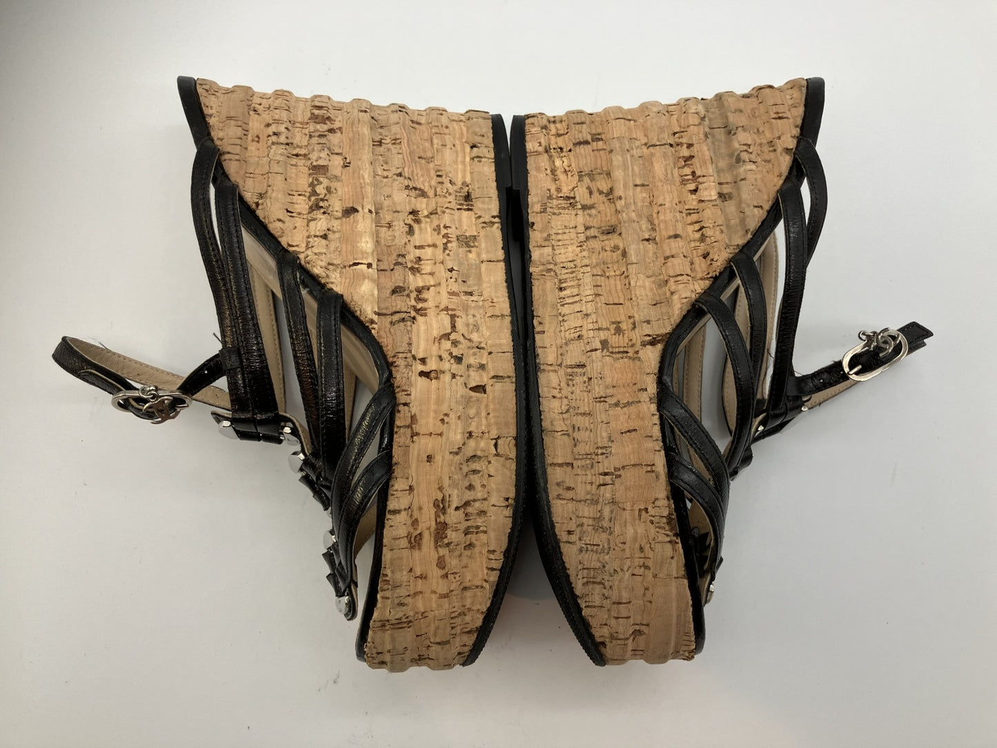 CHANEL Wedge Sole Sandals Size(JP 22.5cm)(US 5.5)(8.86 inch)(EU 35.5)