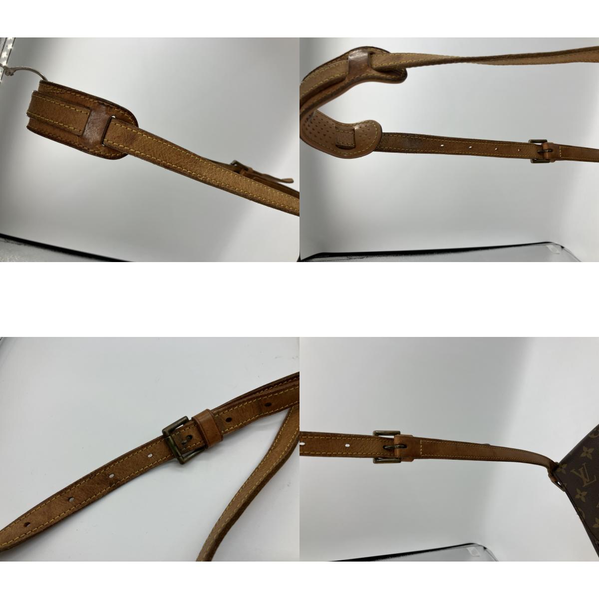 Louis Vuitton Saint Cloud MM M51243 Monogram Shoulder Bag 9811VI Brown