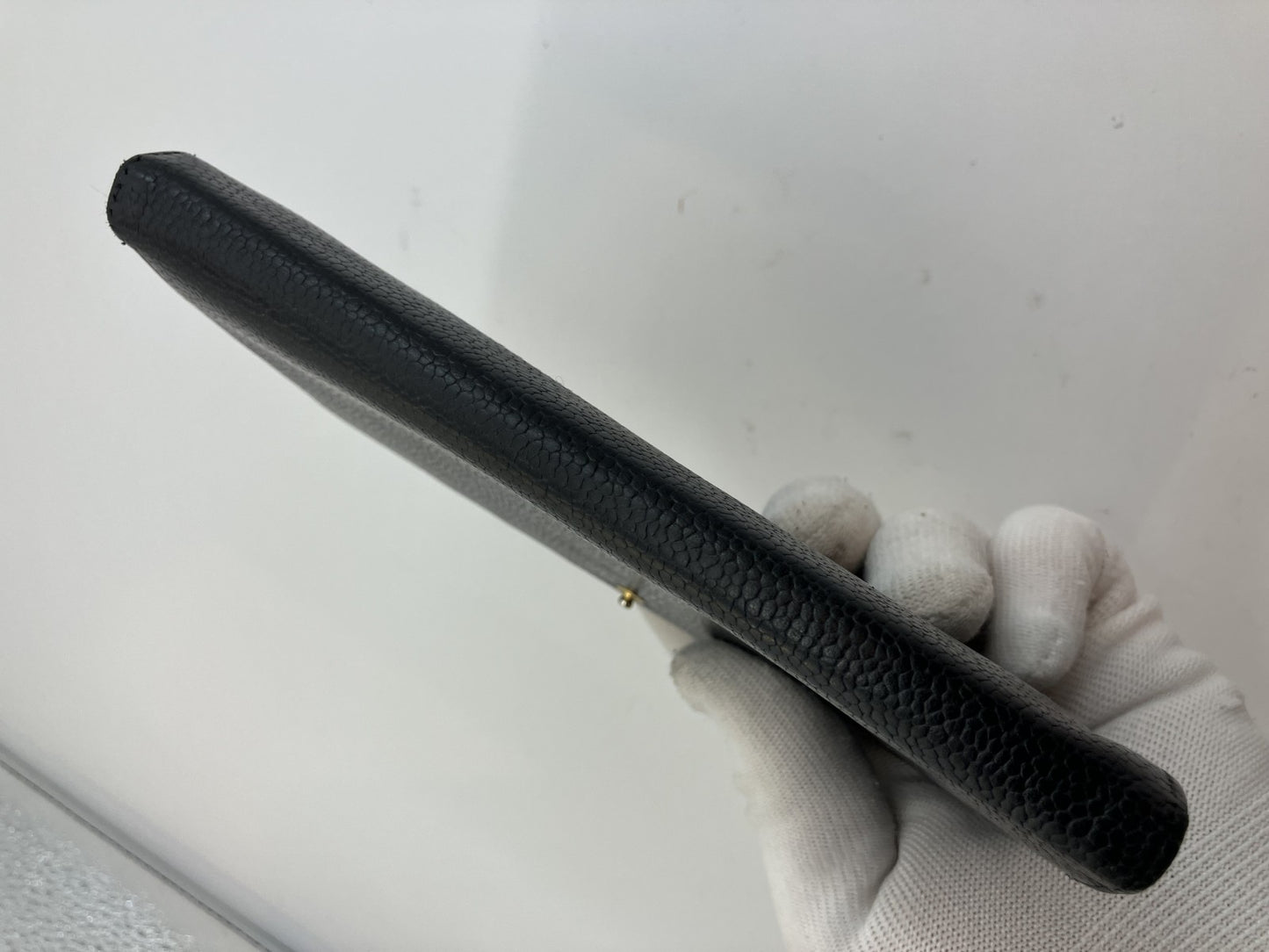 Chanel Caviar Skin Purse COCO Mark Black No. 4 4456605 Seal Included