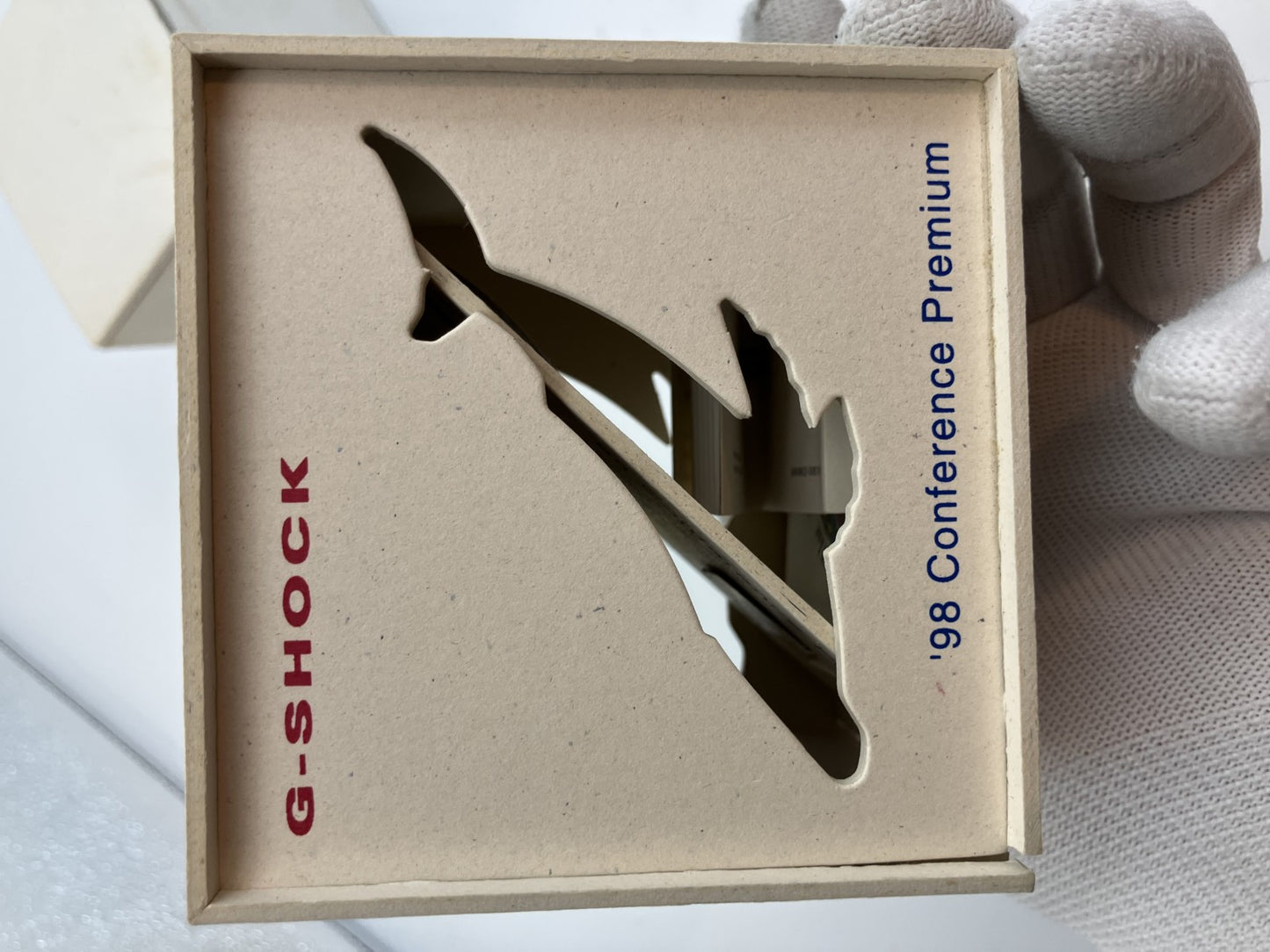 Casio G-Shock DW-8600K ICERC 1998 Whale Conference Model Titanium Back Box and Manual Included