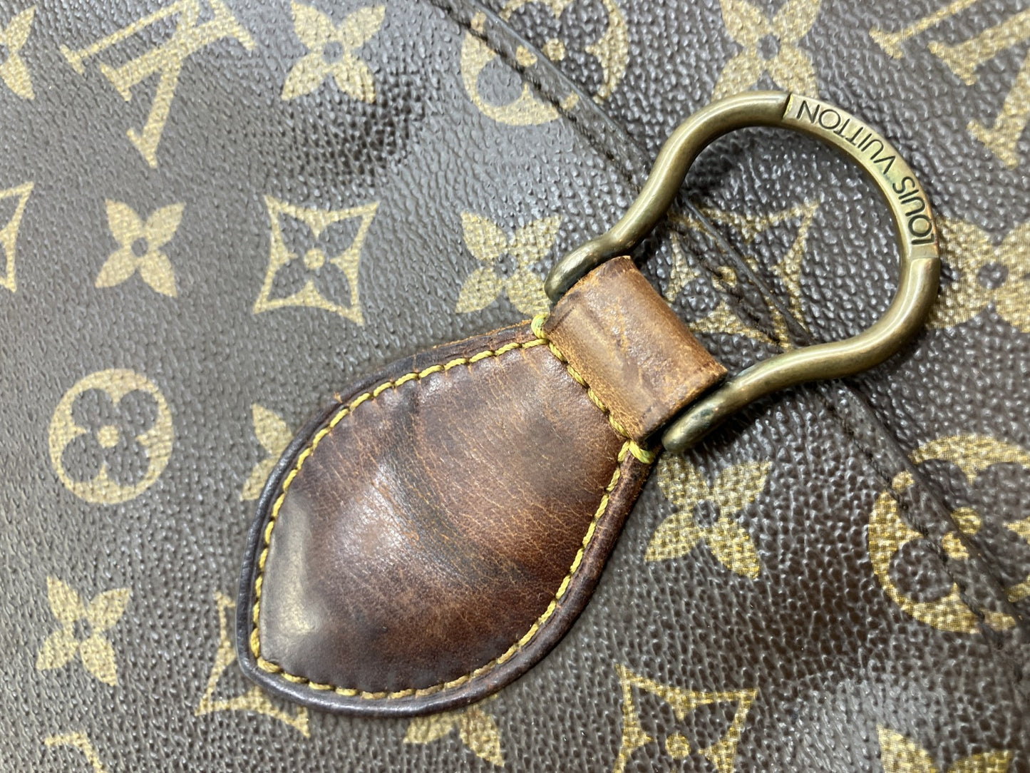 Louis Vuitton Saint Cloud MM M51243 Monogram Shoulder Bag 9811VI Brown