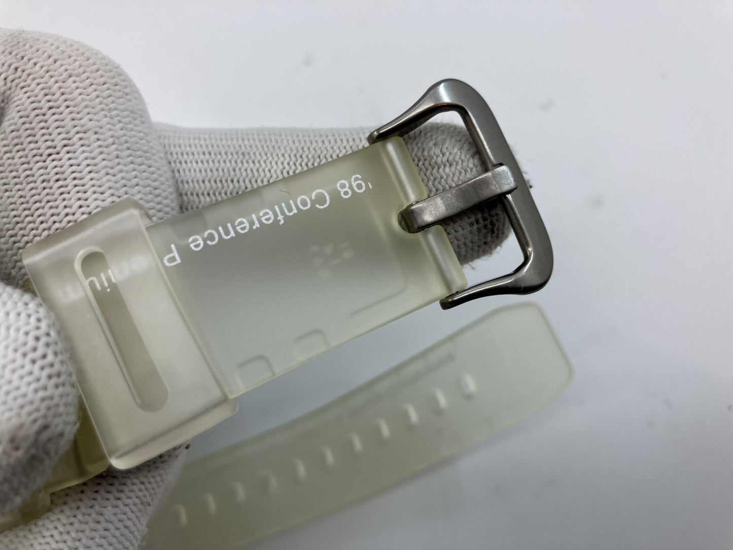 Casio G-Shock DW-8600K ICERC 1998 Whale Conference Model Titanium Back Box and Manual Included