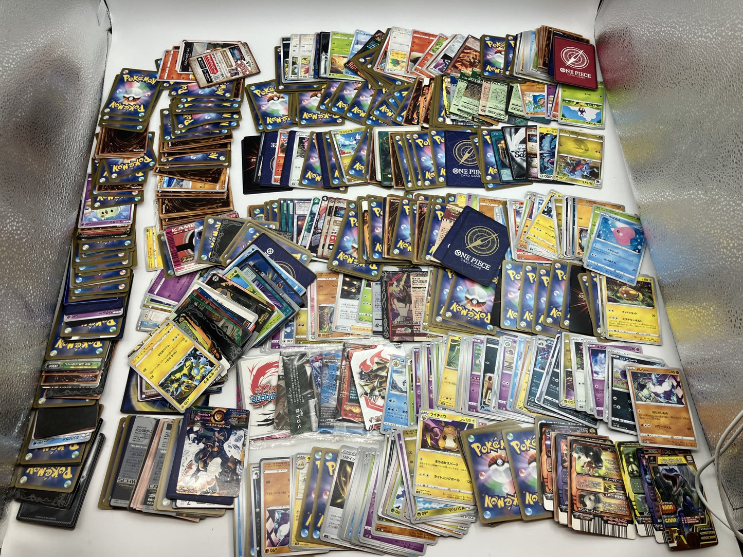Pokemon Cards game, One Piece Cards game, Yu-Gi-Oh! Cards game, Digimon Cards game, Weiss Schwarz game, Trading Card game Bulk Lot EWidth: 21.5 cm Eg