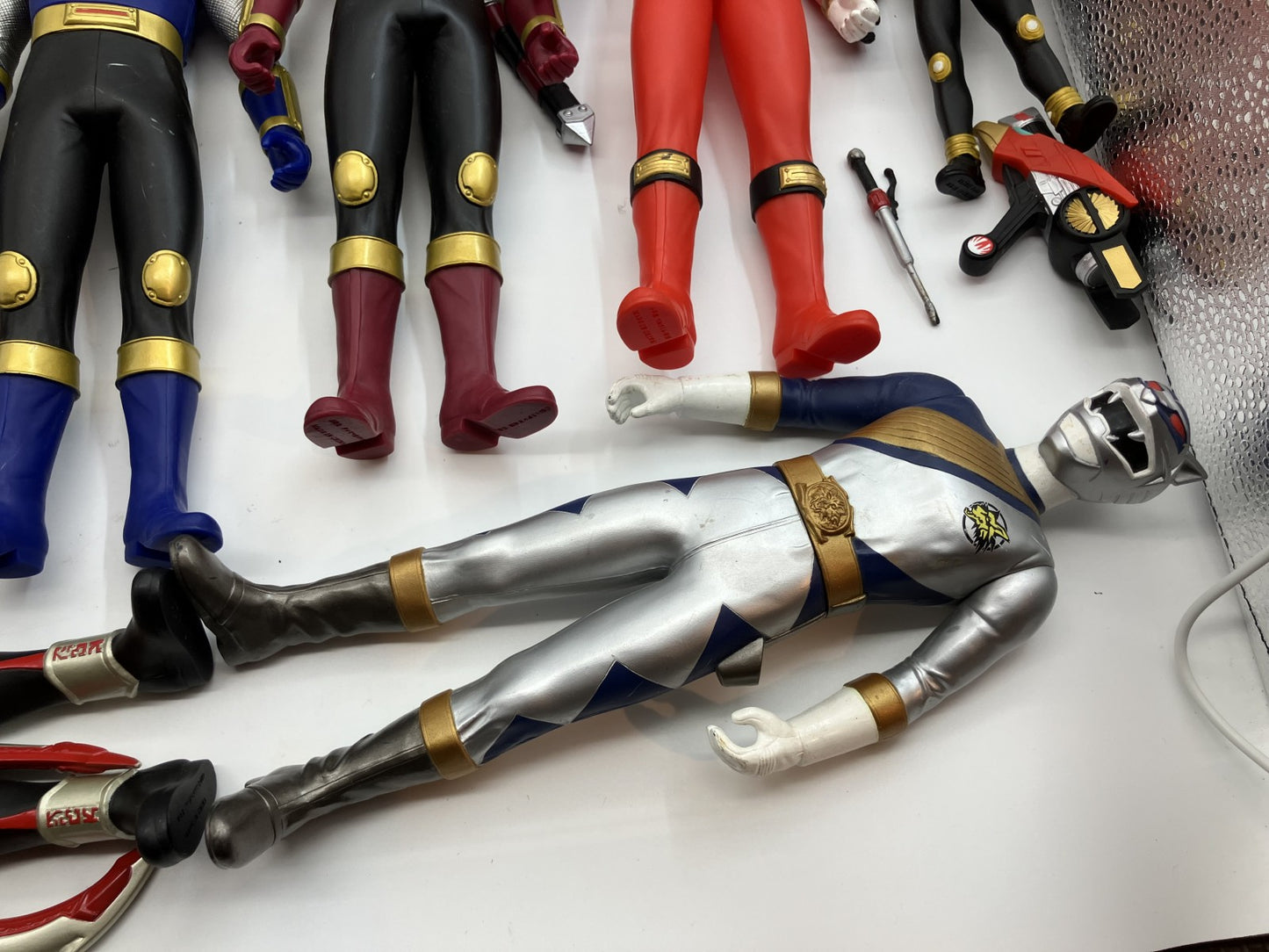 Soft Vinyl Ranger & Kamen Rider Figure Set (12 Large - Height: 30 cm, 1 Small - Height: 17 cm) -