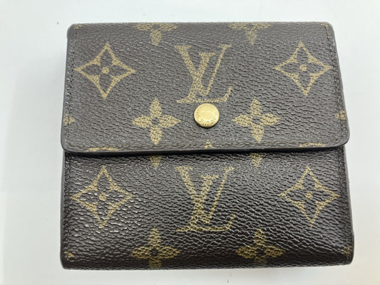 Louis Vuitton Monogram M61652 Porte-Monnaie Billets Cartes credits Trifold Wallet -