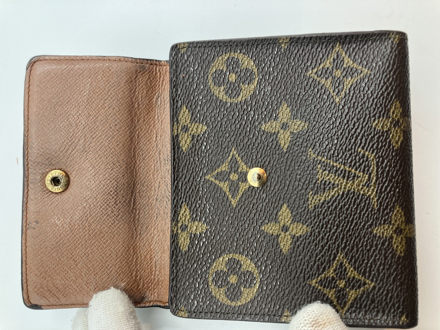 Louis Vuitton Monogram M61652 Porte-Monnaie Billets Cartes credits Trifold Wallet -