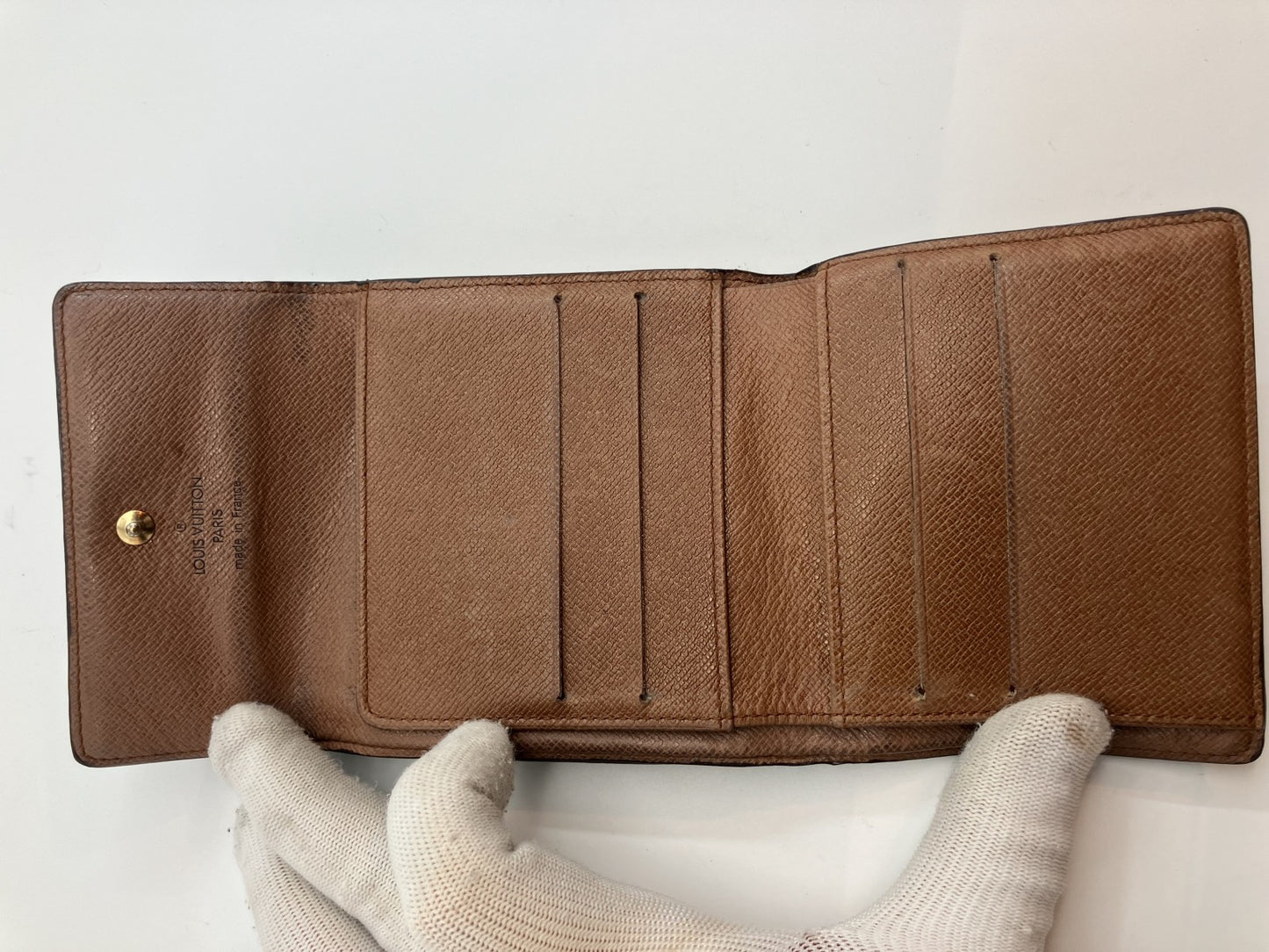 Louis Vuitton Monogram M61652 Porte-Monnaie Billets Cartes credits Trifold Wallet -