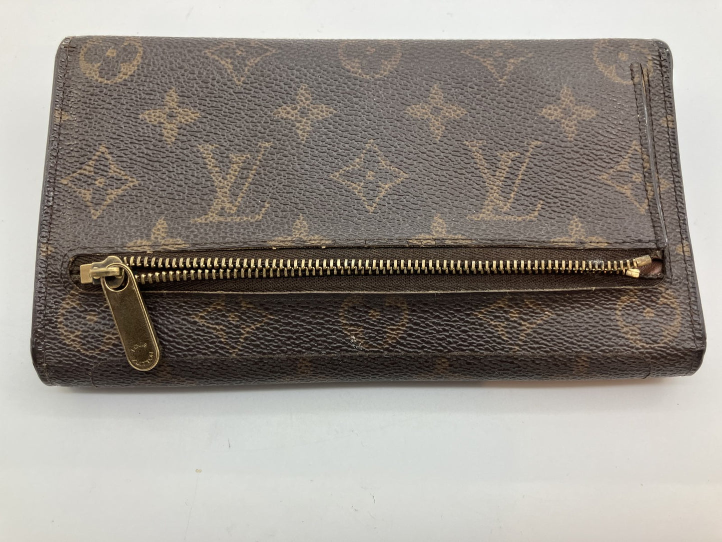 Louis Vuitton 3-fold long wallet Monogram 19x10cm Portefeuille Eugenie
