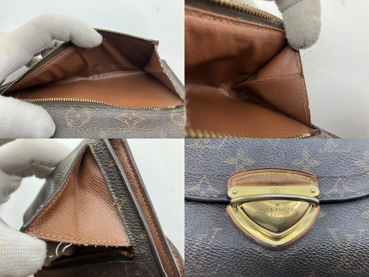 Louis Vuitton 3-fold long wallet Monogram 19x10cm Portefeuille Eugenie