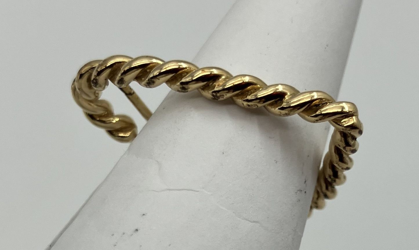 Louis Vuitton Earrings - Gold - No Earring Backs, Missing Parts -