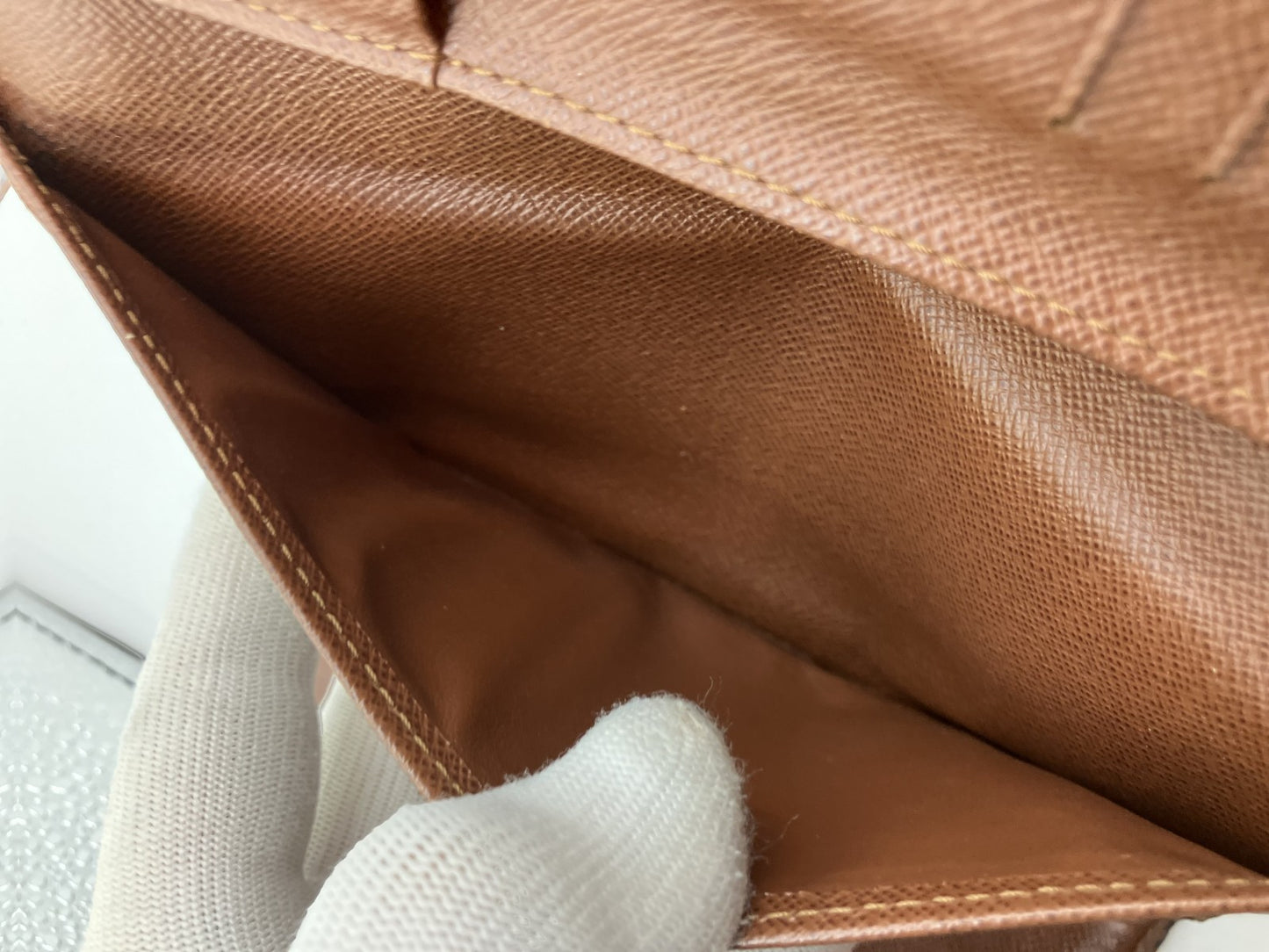 Louis Vuitton 3-fold long wallet Monogram 19x10cm Portefeuille Eugenie