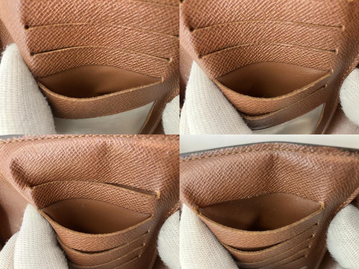 Louis Vuitton 3-fold long wallet Monogram 19x10cm Portefeuille Eugenie