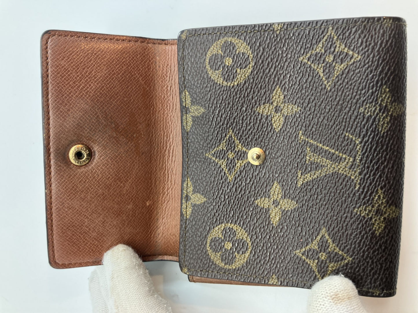 Louis Vuitton Monogram M61652 Porte-Monnaie Billets Cartes credits Trifold Wallet -