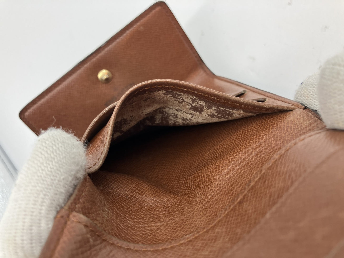 Louis Vuitton Monogram M61652 Porte-Monnaie Billets Cartes credits Trifold Wallet -