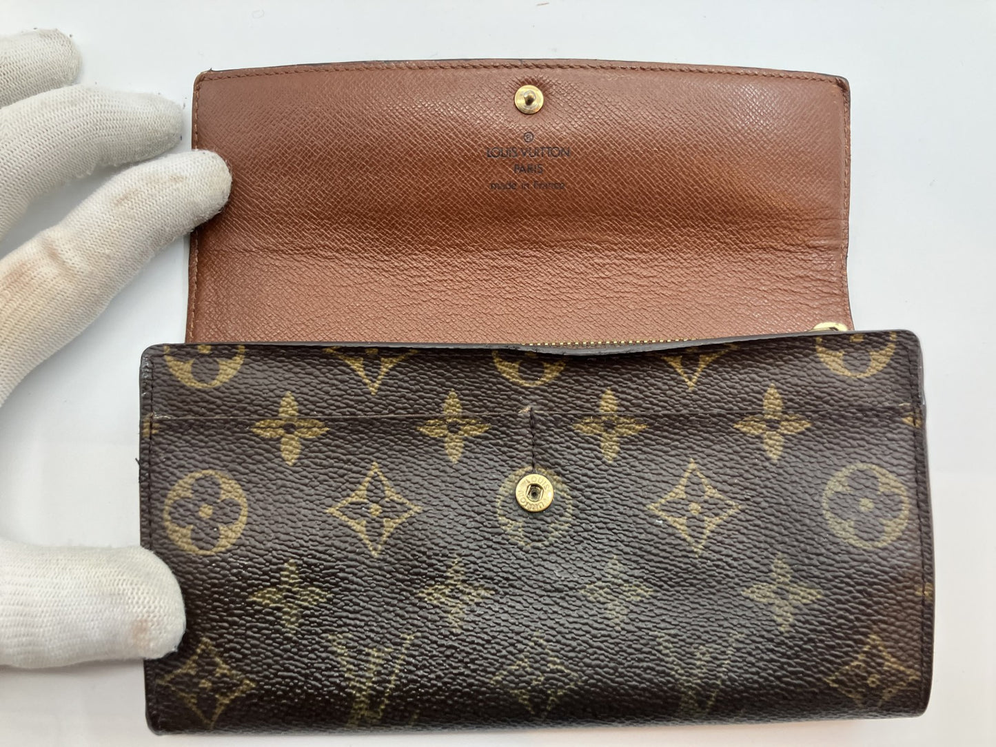 Louis Vuitton Monogram Portefeuille Sarah Long Wallet M61734 -