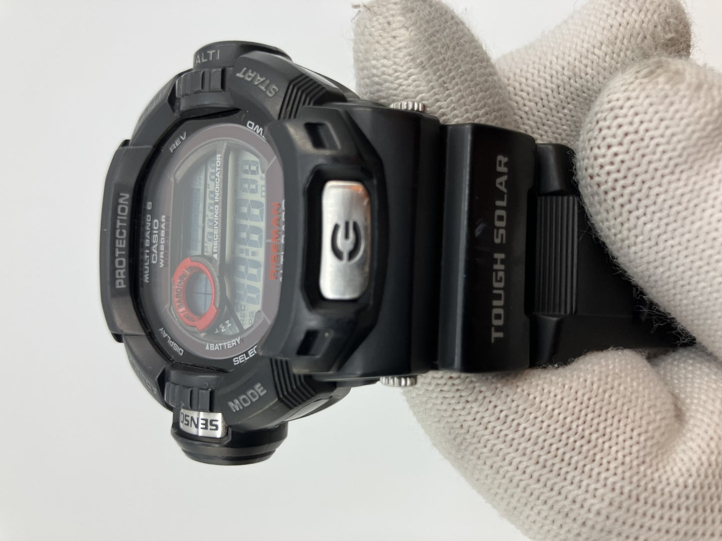 Casio G-Shock GW-9200J Radio Solar Powered Watch Black Case Width 50mm