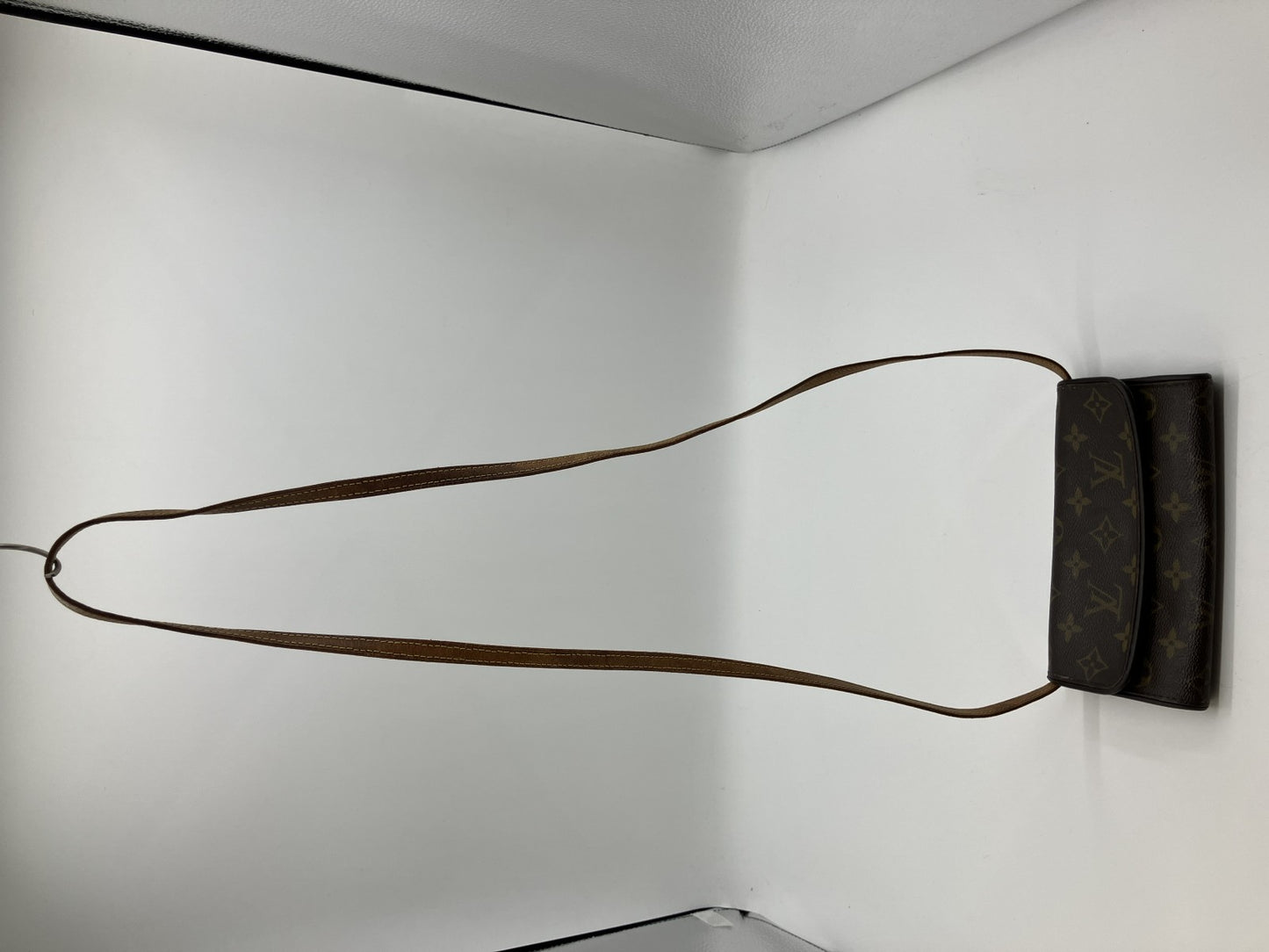 Louis Vuitton Pochette Twin PM M51854 Monogram Shoulder Bag RA1212 Brown