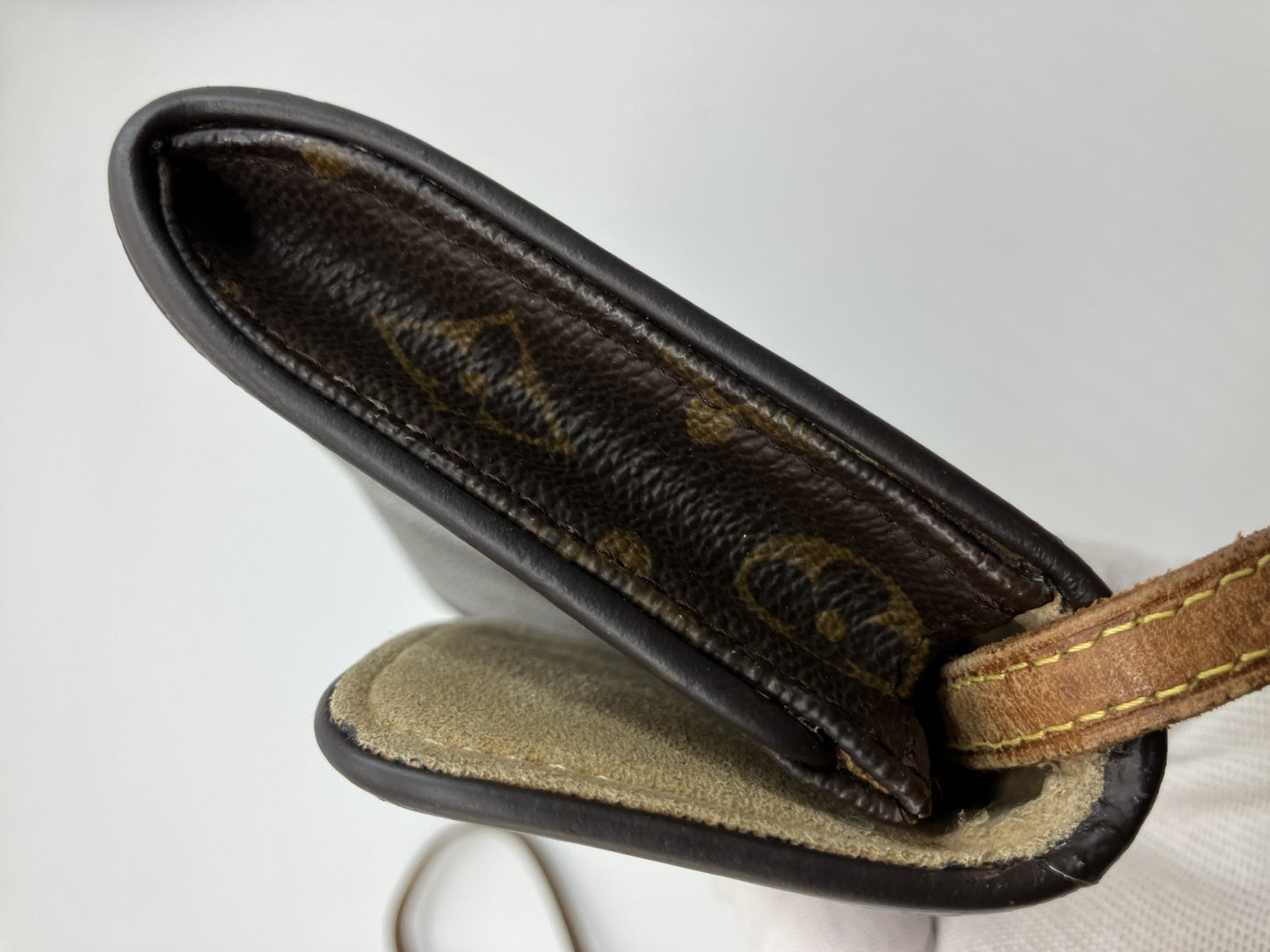 Louis Vuitton Pochette Twin PM M51854 Monogram Shoulder Bag RA1212 Brown