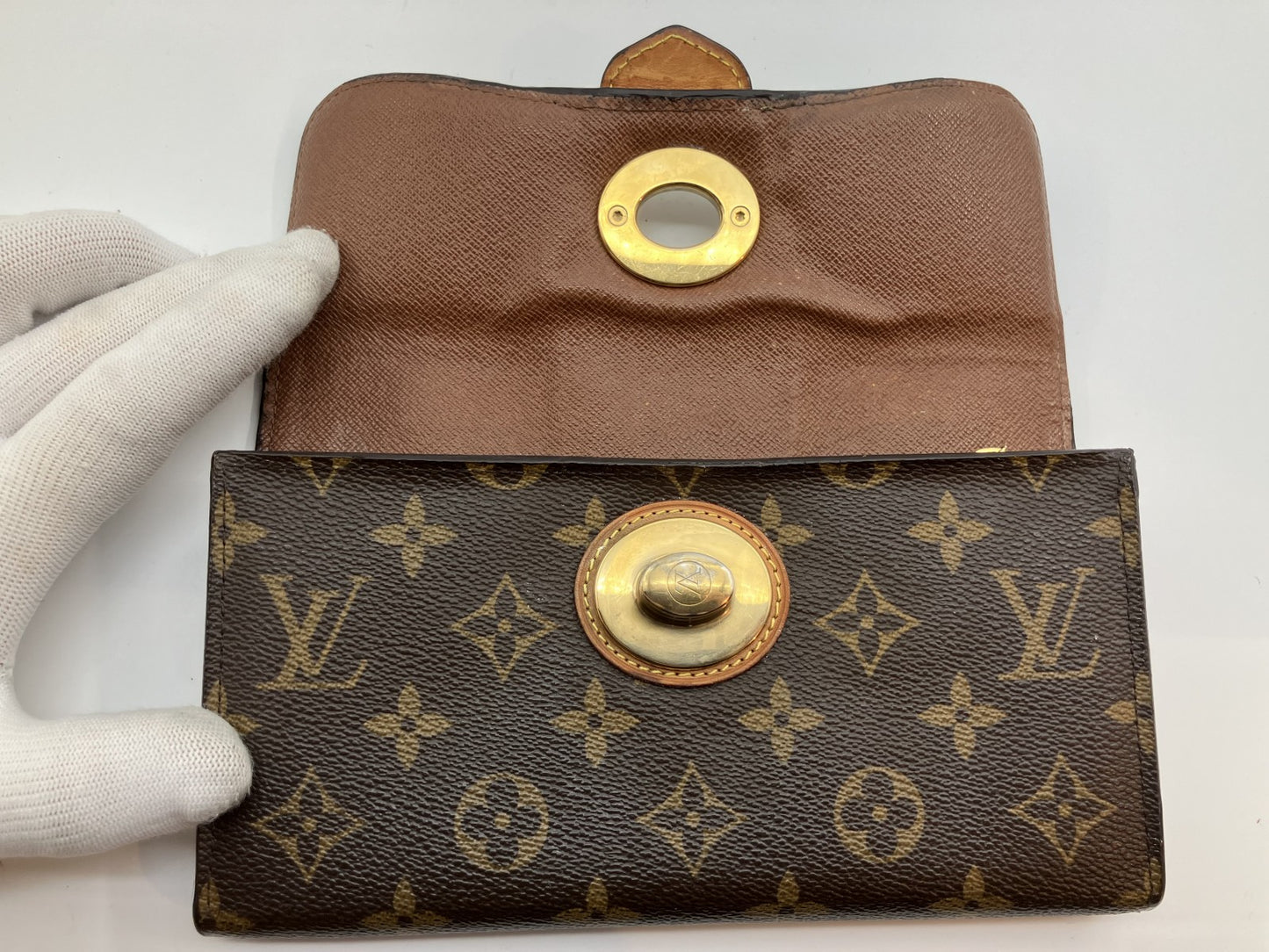 Louis Vuitton Bi-fold Long Wallet Monogram 20.5x11.5cm Portefeuille Boetie Monogram M63220