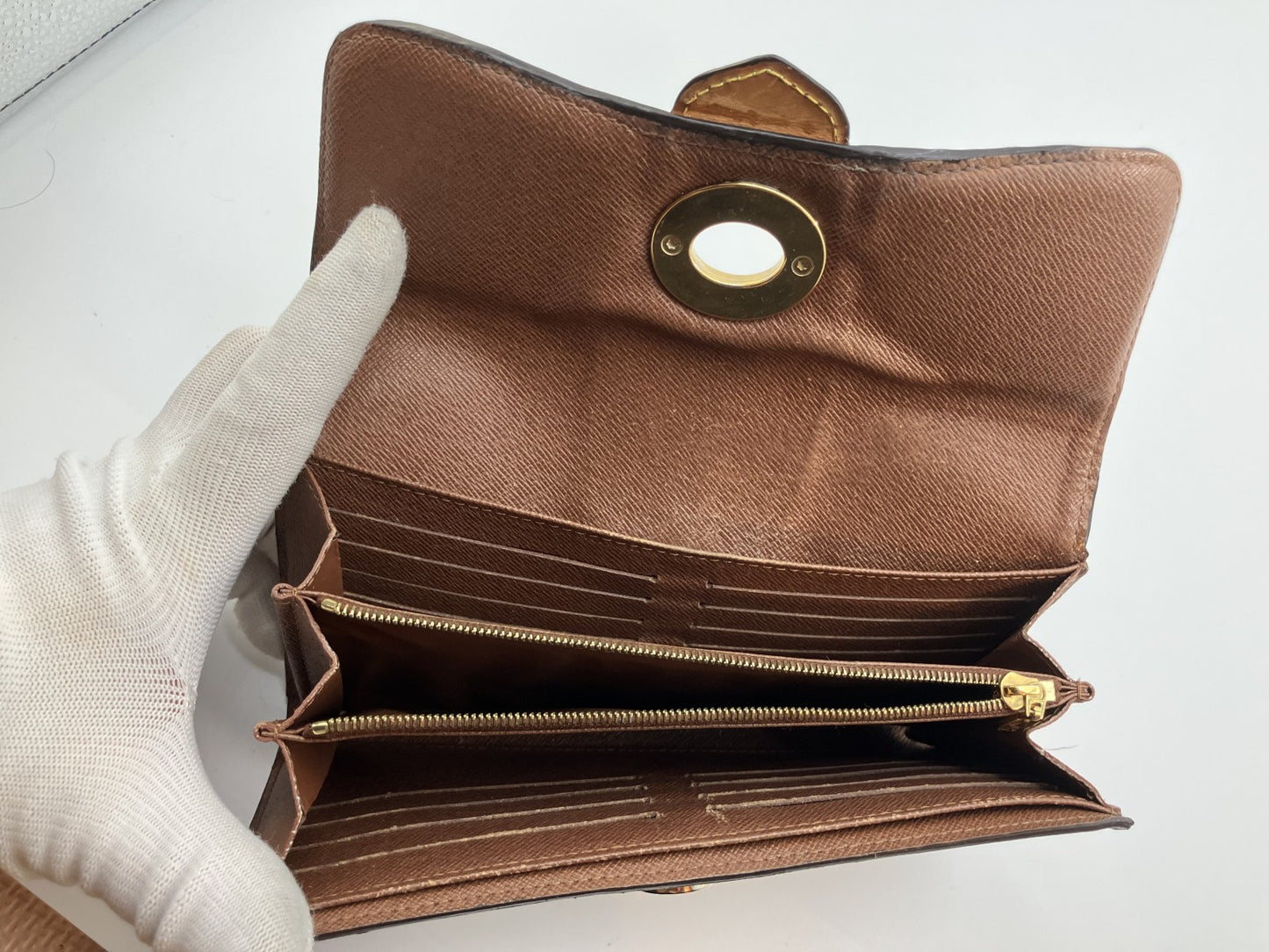 Louis Vuitton Bi-fold Long Wallet Monogram 20.5x11.5cm Portefeuille Boetie Monogram M63220