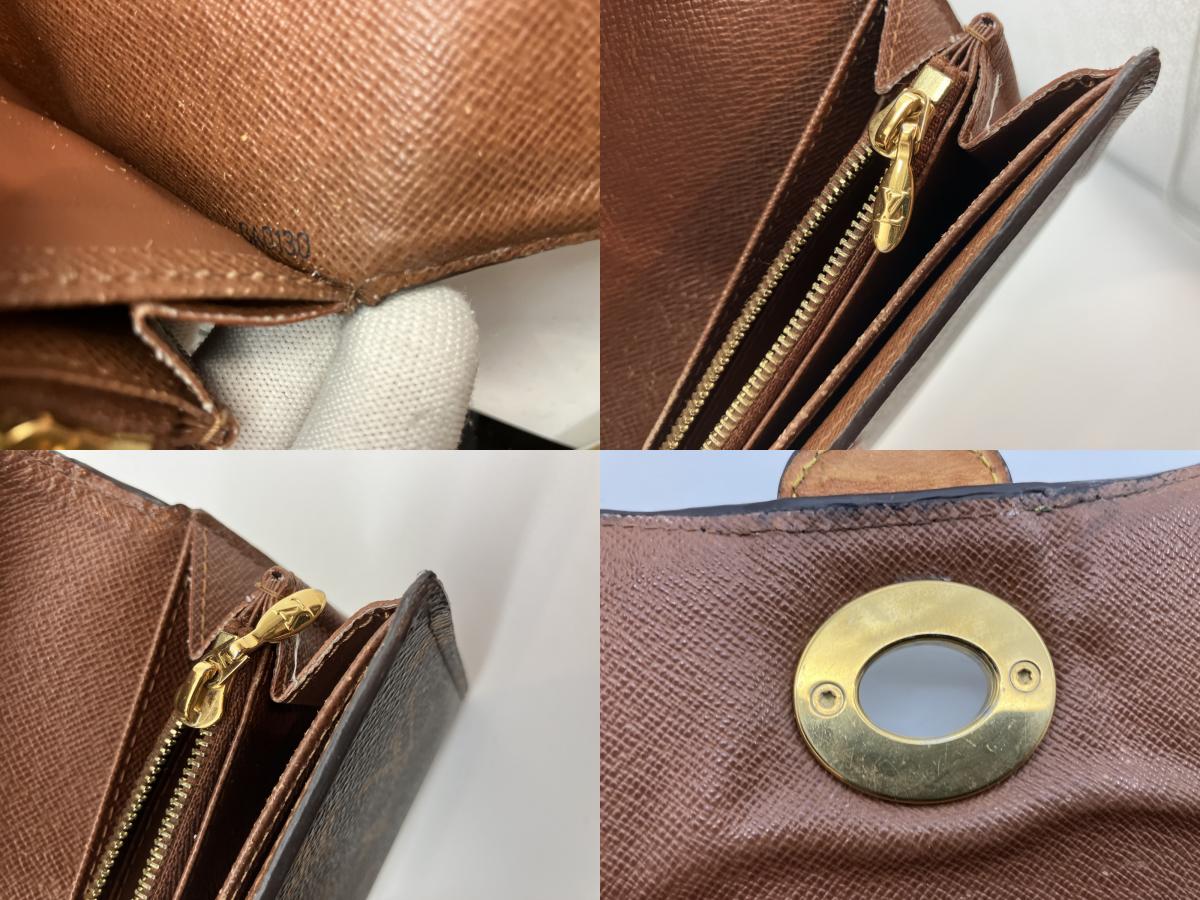 Louis Vuitton Bi-fold Long Wallet Monogram 20.5x11.5cm Portefeuille Boetie Monogram M63220