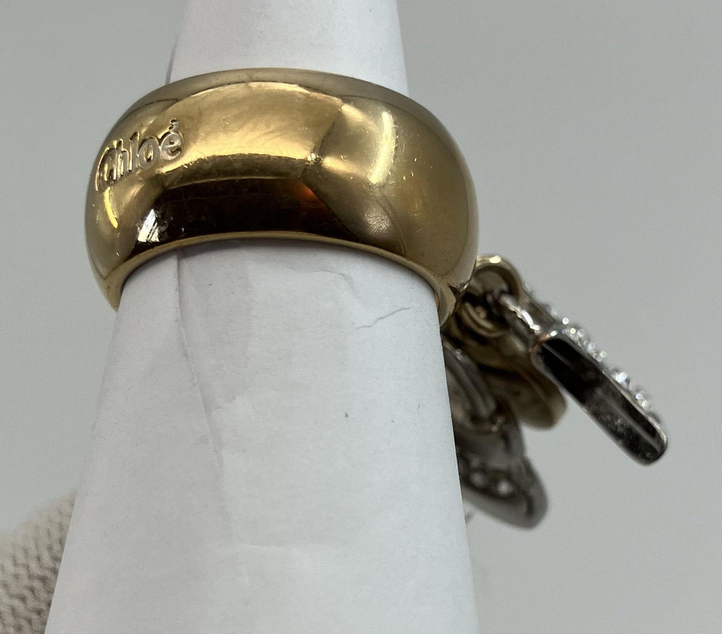 Chloe Ring (JP 13) (US 7) (EU 53) Gold &amp; Silver 