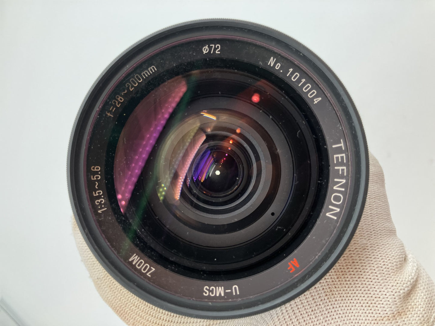 TEFNON 28-200mm F3.5-5.6 AF Zoom Lens for MINOLTA (with KENKO Skylight Filter) -