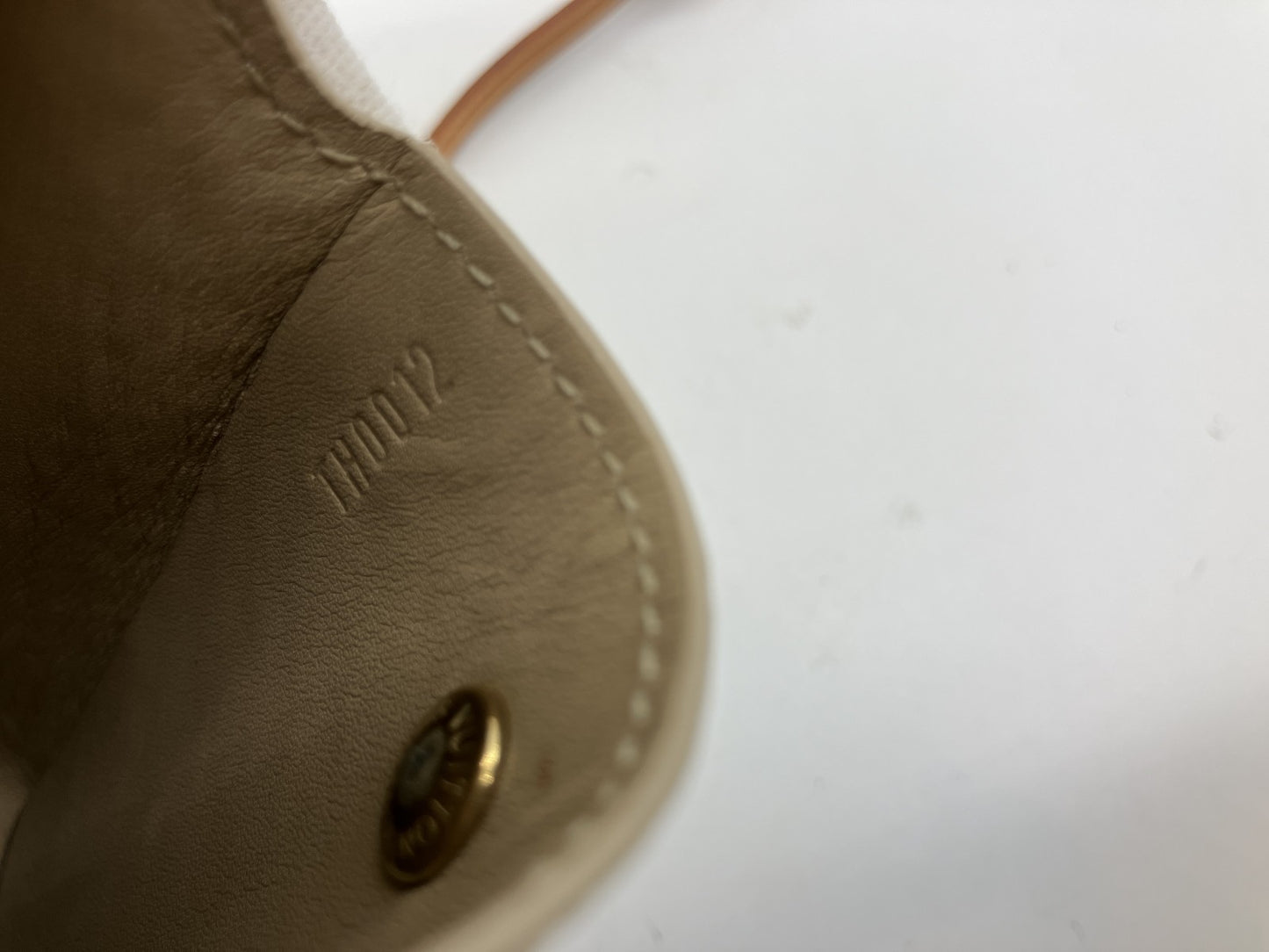 Louis Vuitton Vernis Walker Wallet Shoulder Bag Yellow Patent TH0012