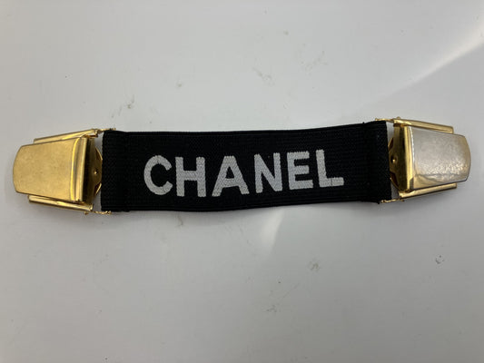 CHANEL Chanel Armband with Logo and Arm Clip, Gold (One Side Only) / Rubber Damage, Still Usable (Weak Holding Strength)