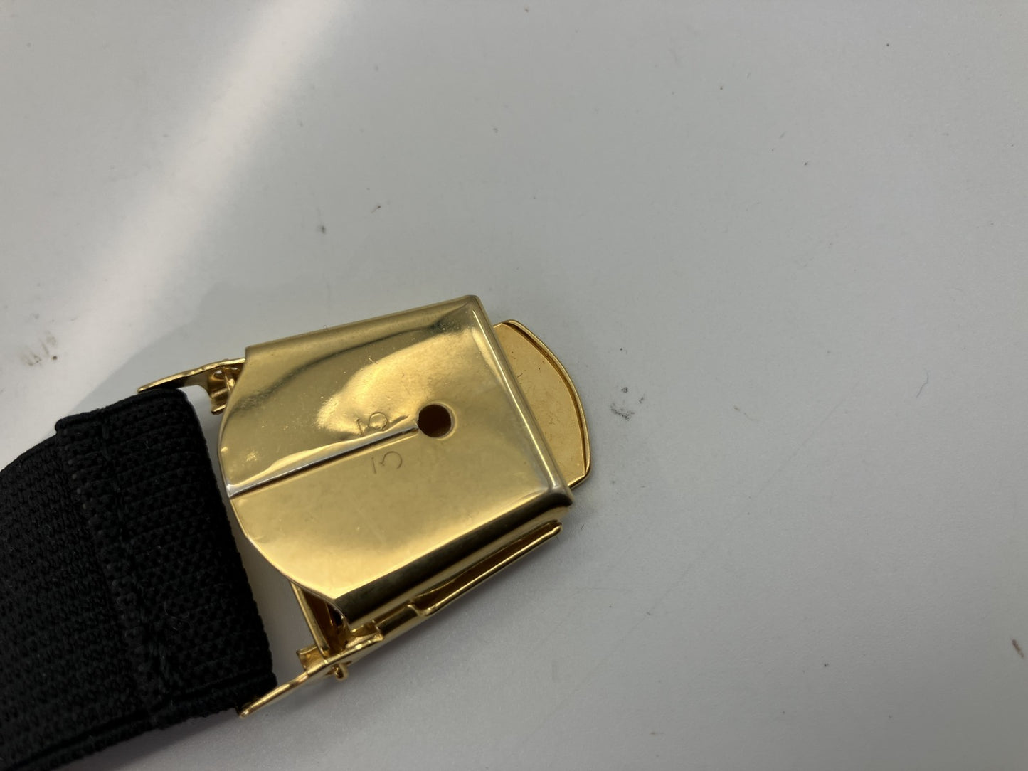 CHANEL Chanel Armband with Logo and Arm Clip, Gold (One Side Only) / Rubber Damage, Still Usable (Weak Holding Strength)