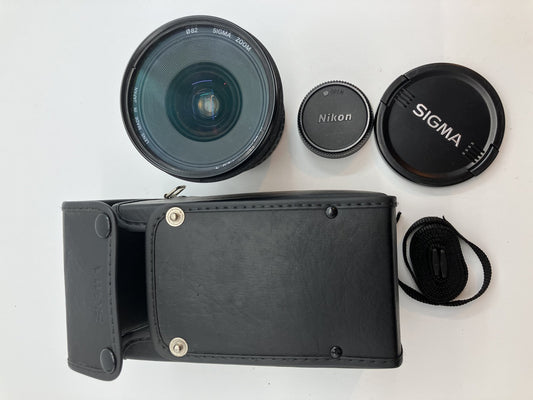 SIGMA 17-35mm F2.8-4 EX ASPHERICAL Wide-Angle Zoom Lens for Nikon F Mount - Includes Filter & Case -