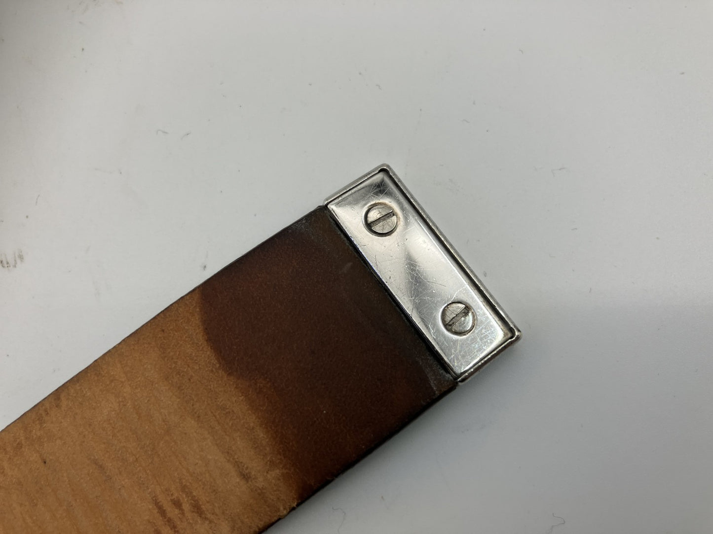 LOUIS VUITTON Monogram Belt Length 100cm(39.37 inch) Width 3cm(1.18 inch)