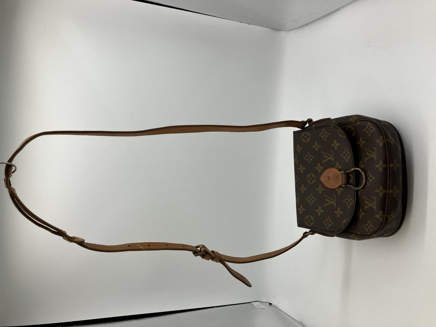 LOUIS VUITTON Monogram Mini Saint Cloud M51244 Shoulder Bag LP0950 Crossbody