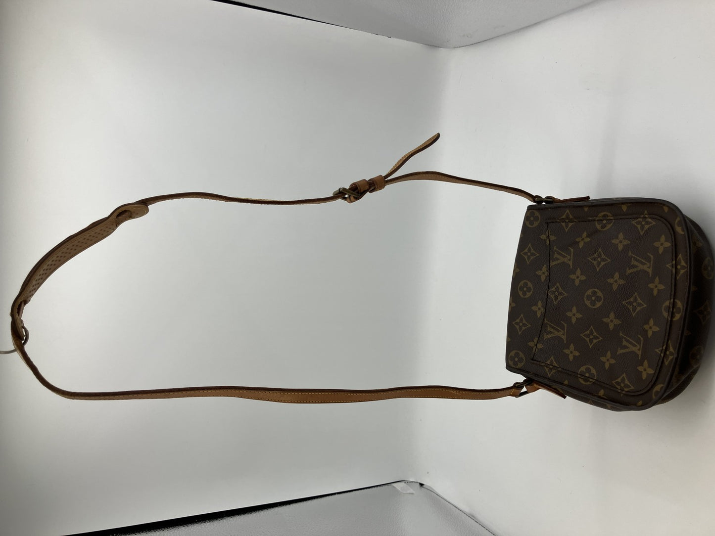 LOUIS VUITTON Monogram Mini Saint Cloud M51244 Shoulder Bag LP0950 Crossbody