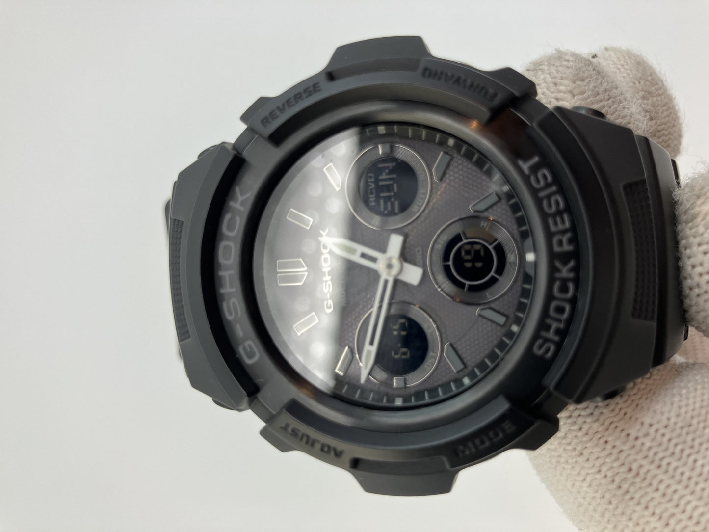 CASIO G-SHOCK AWG-M100B Multiband 6 Tough Solar Powered Radio Solar Powered Watch Black Box, manual, and unsigned guarantee included