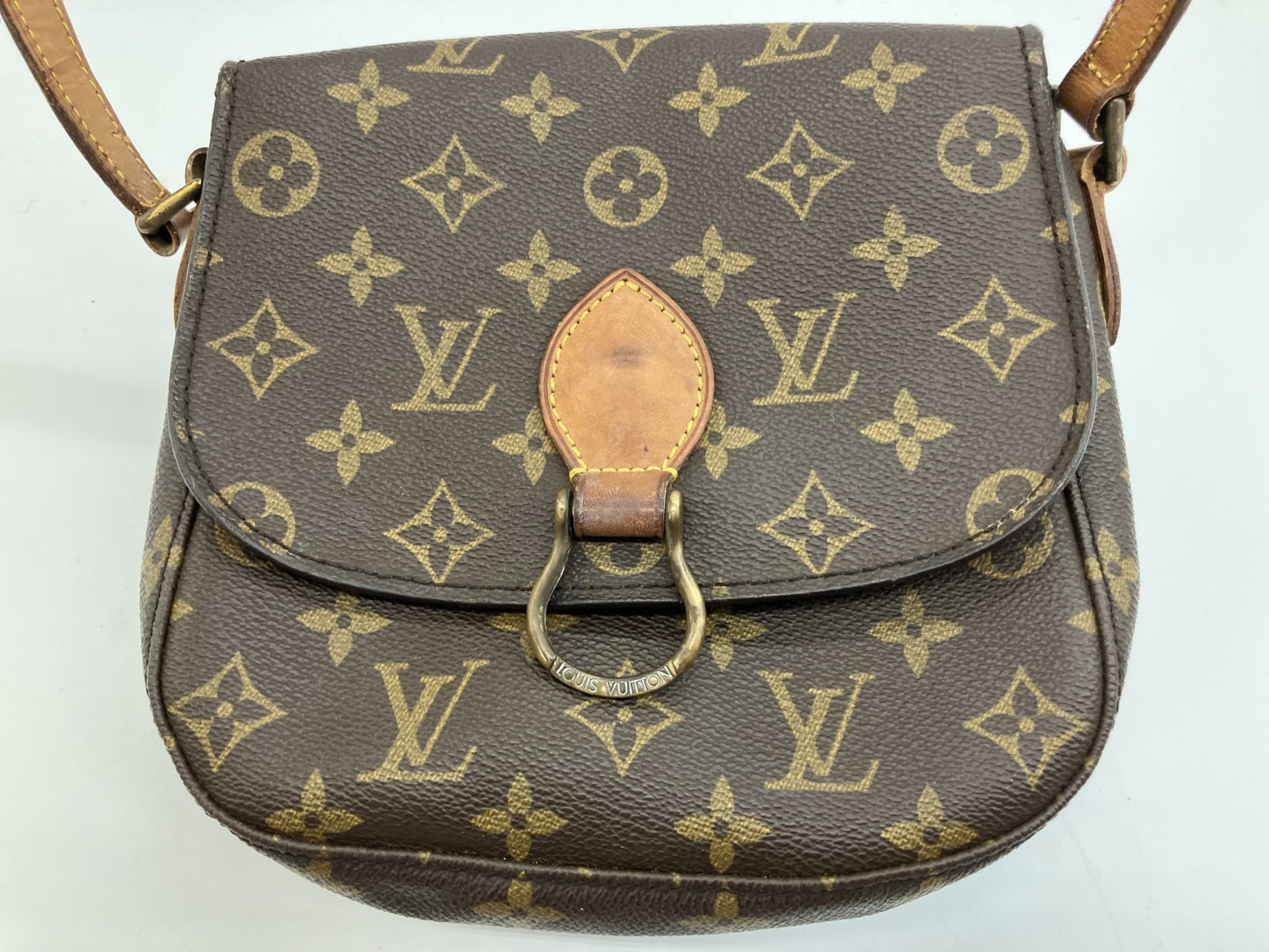 LOUIS VUITTON Monogram Mini Saint Cloud M51244 Shoulder Bag LP0950 Crossbody
