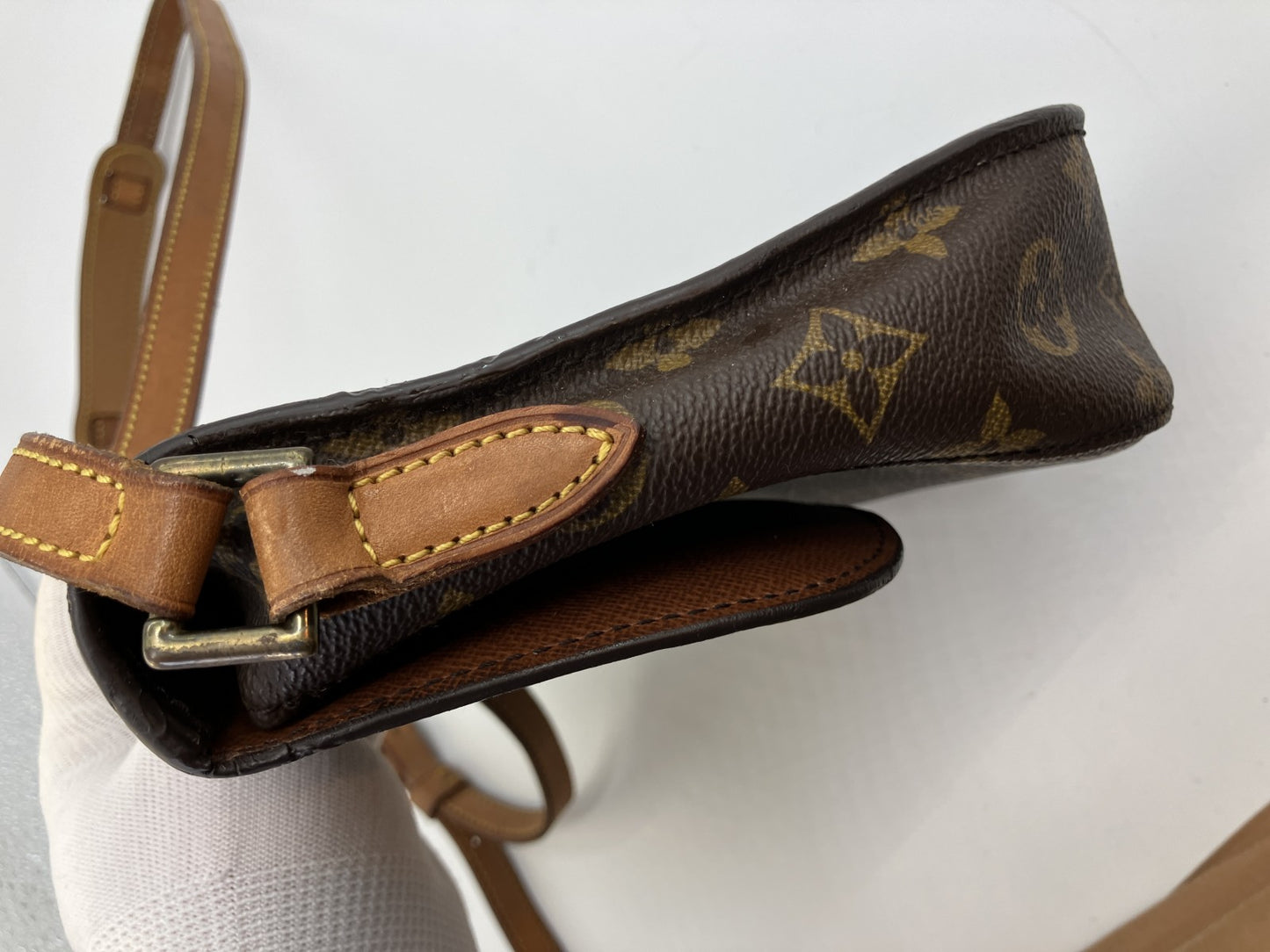 LOUIS VUITTON Monogram Mini Saint Cloud M51244 Shoulder Bag LP0950 Crossbody