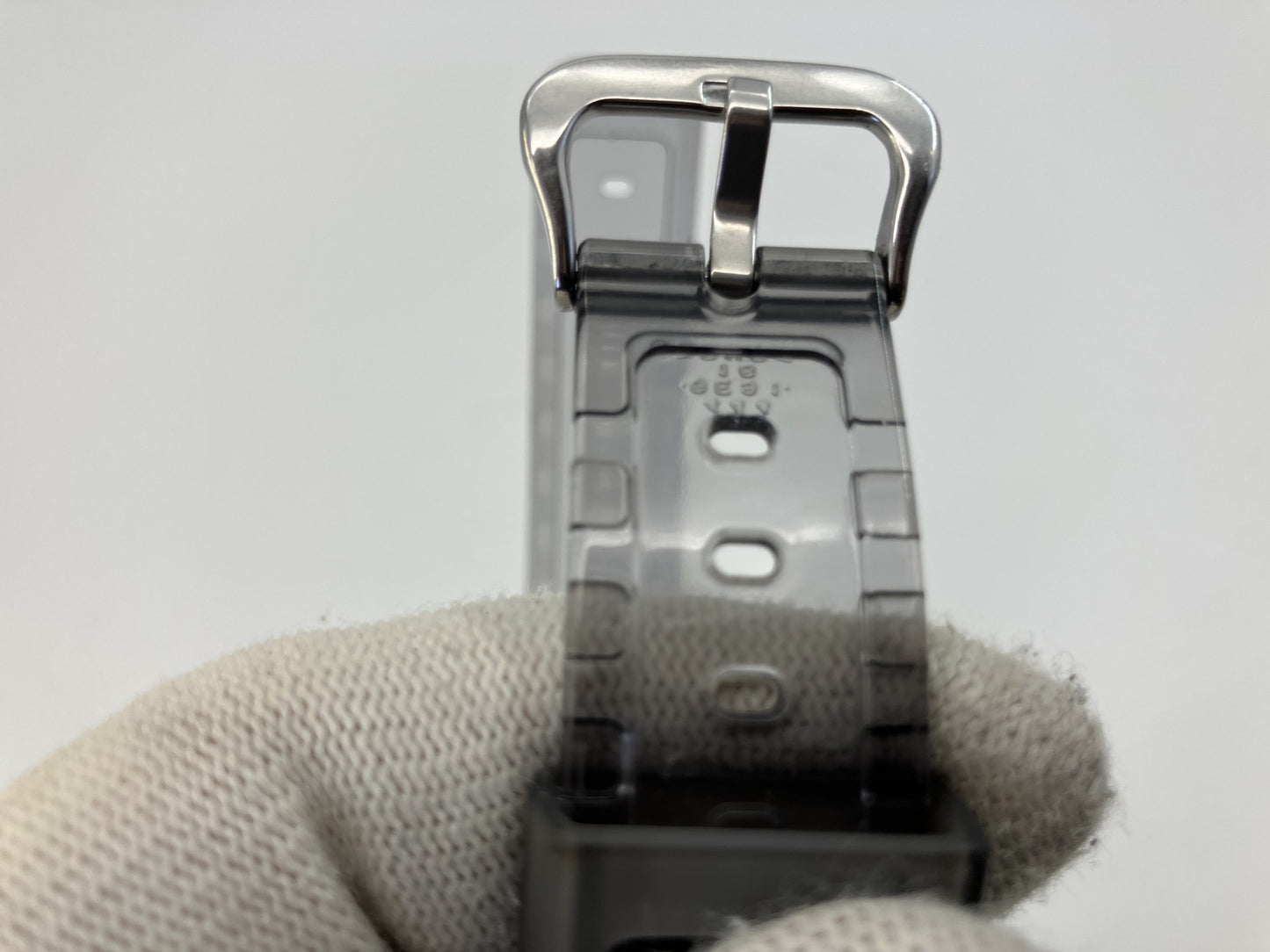 CASIO G-SHOCK DW-5600TLS-8JF Transparent Grey Limited Edition Digital Watch Box & Papers