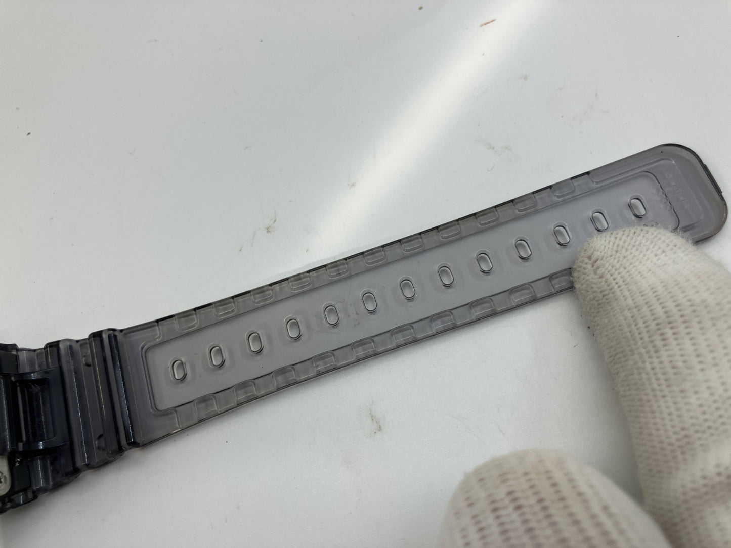 CASIO G-SHOCK DW-5600TLS-8JF Transparent Grey Limited Edition Digital Watch Box & Papers