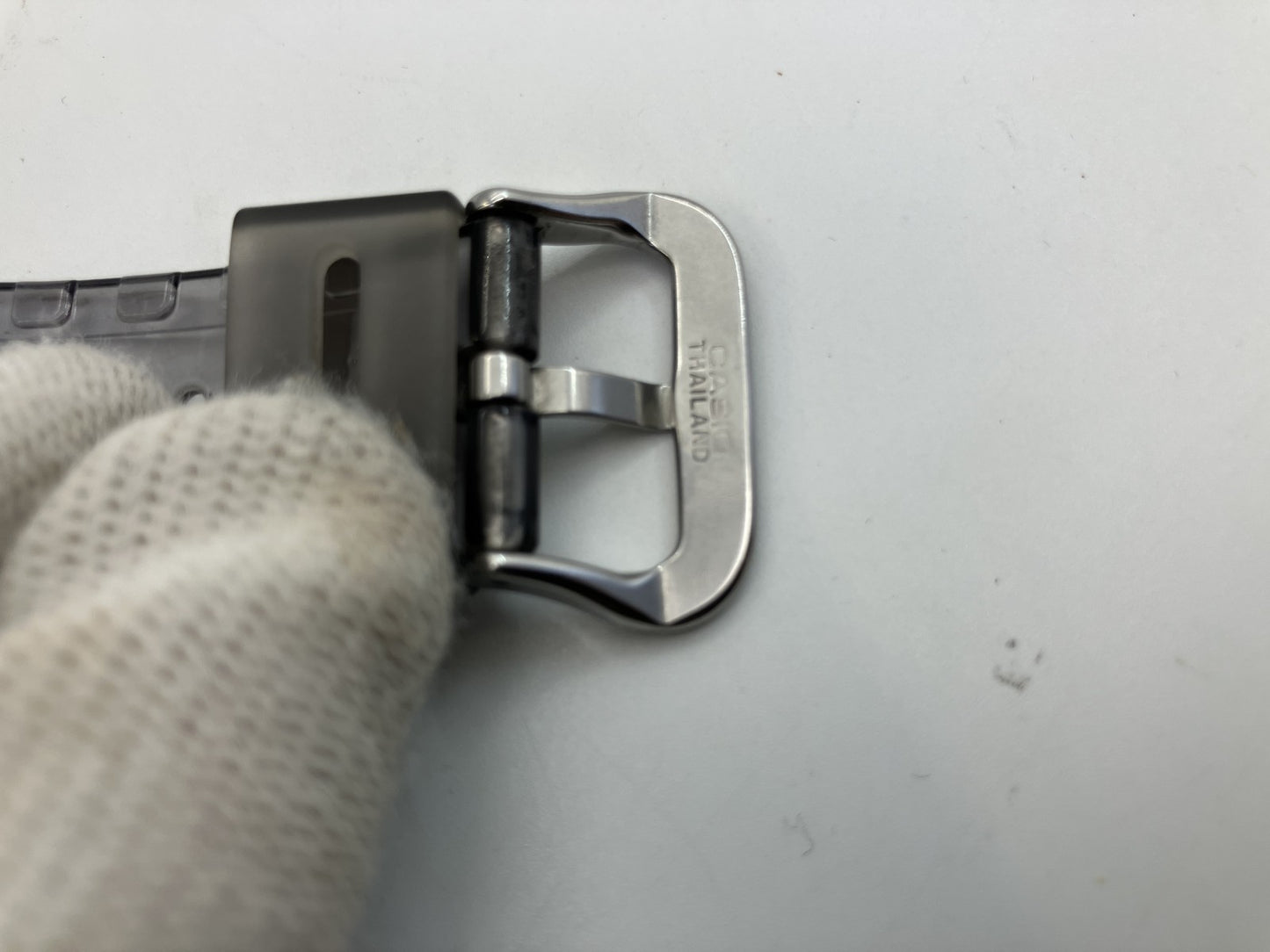 CASIO G-SHOCK DW-5600TLS-8JF Transparent Grey Limited Edition Digital Watch Box & Papers