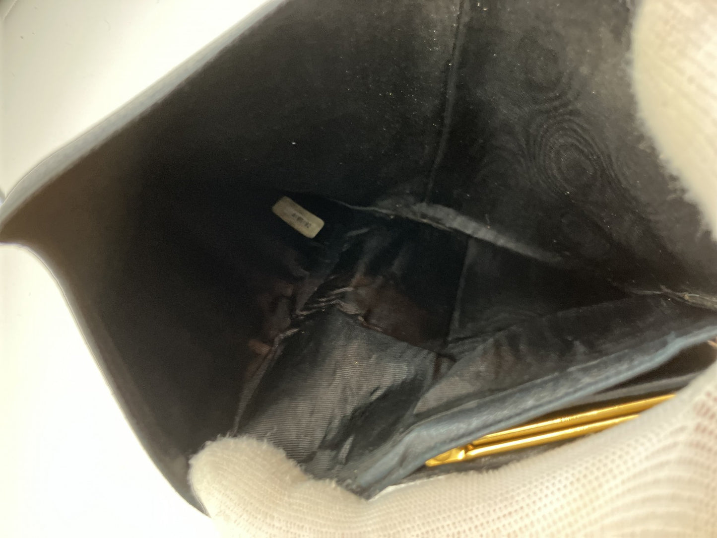 Chanel Wallet Black Caviar Skin with Box and Guarantee Card