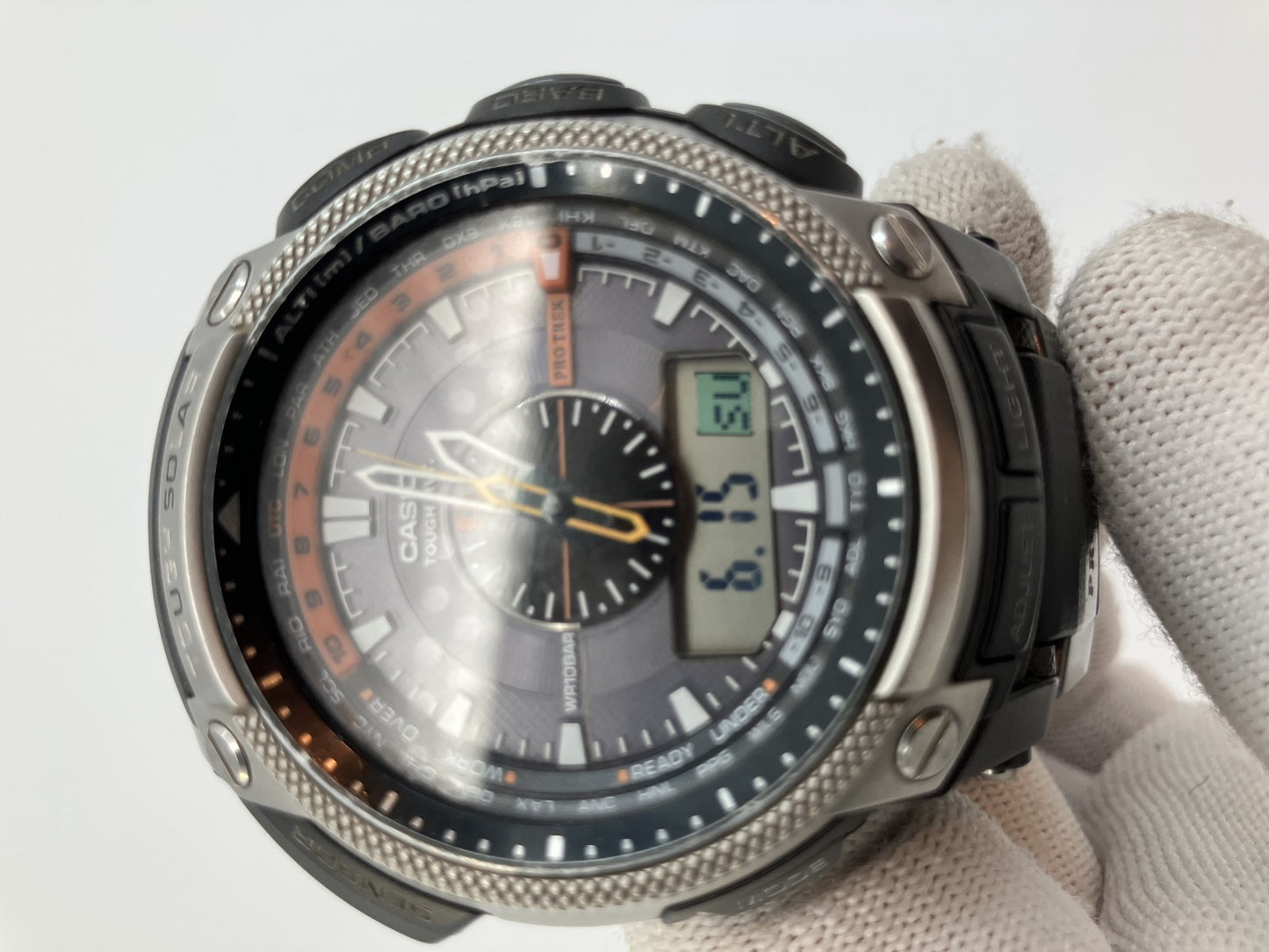 CASIO Pro Trek PRW-5000 Men's Watch Multiband 6 Tough Solar Powered Radio Solar Powered