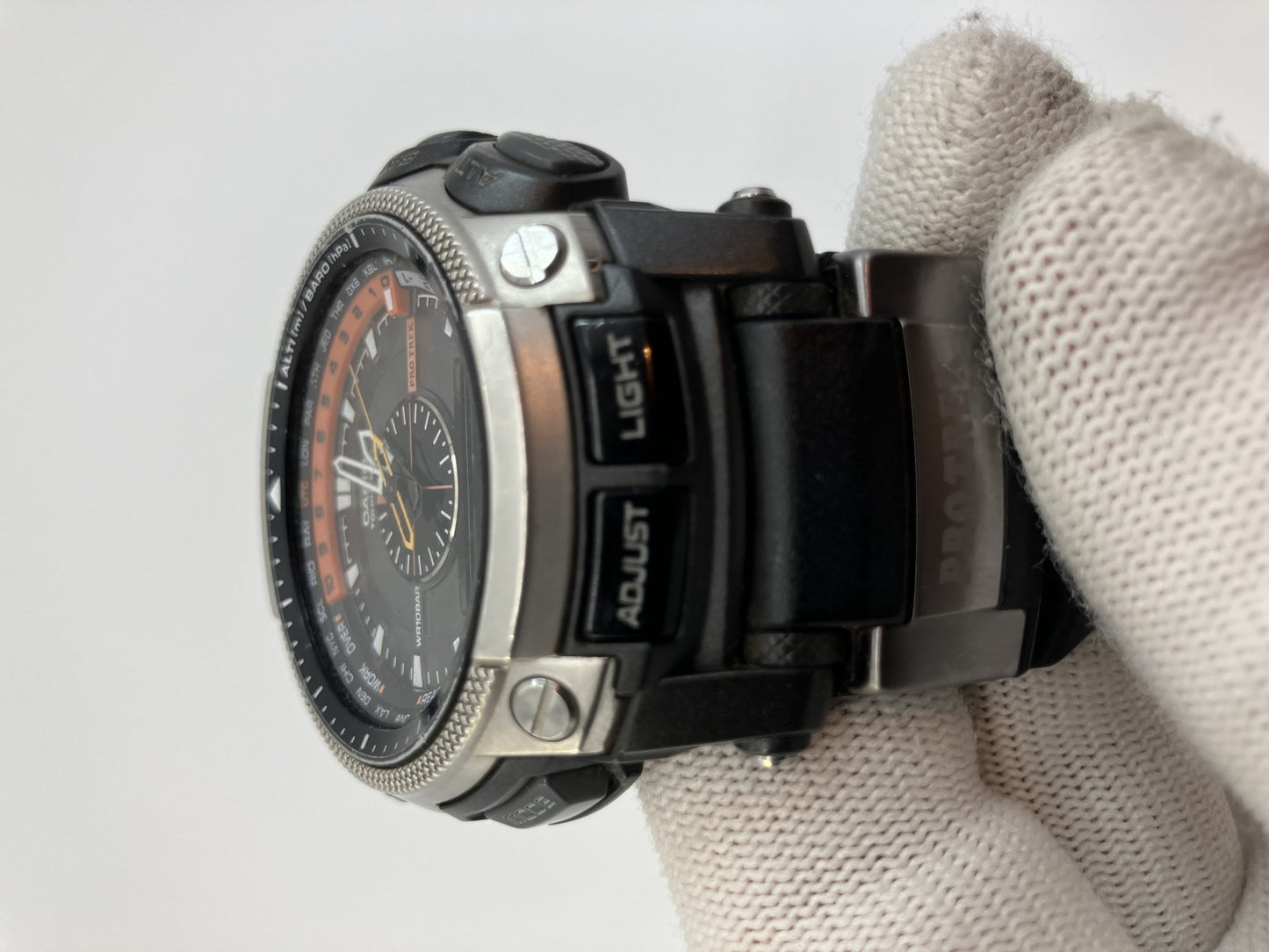 CASIO Pro Trek PRW-5000 Men's Watch Multiband 6 Tough Solar Powered Radio Solar Powered